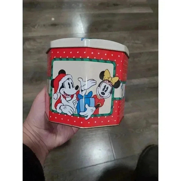 Vintage Mickey‎ and minnie mouse christmas tin - Picture 4 of 4